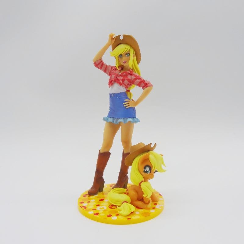 New My Little Poni Series Rainbow Anime Figure Cute Doll Applejack Toy Fluttershy Twi Light Sparkle Model Doll Toy Birthday Gift