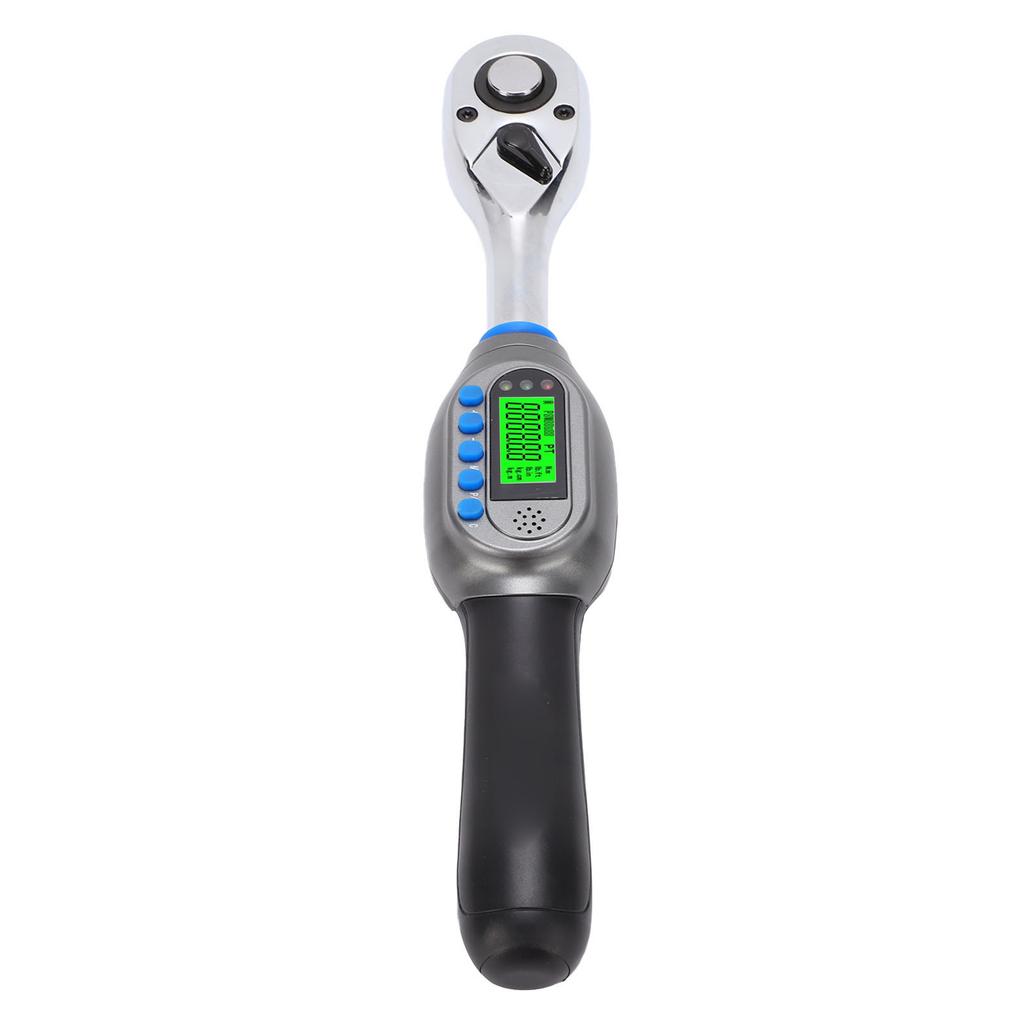 Digital Torque Wrench 1 2in 5 100N.m Electric with Sound Light Reminder + 2percent Accuracy 5 Units 2 Modes 10 Sets