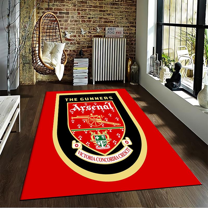 Arsenal The Gunners carpet Set Decor carpet set (1 duvet cover, 2 pillowcases, duvet not included)