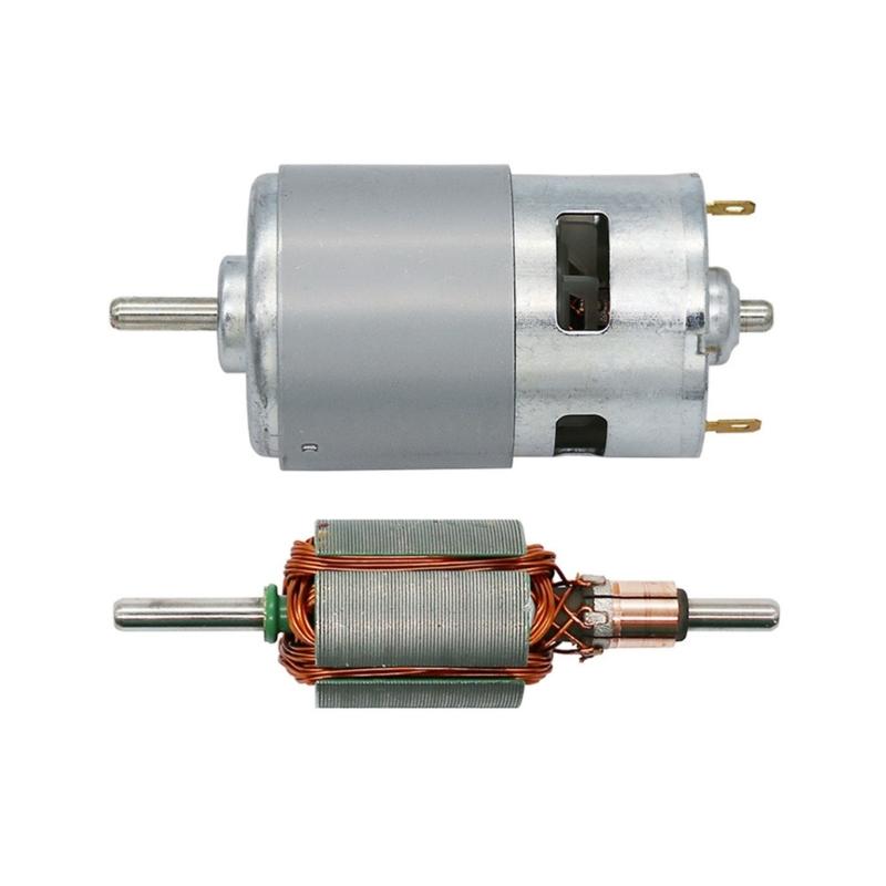 895/795/755 Large Torque Motor 12V 6000RPM 24V 12000RPM Double Ball Bearing