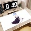Mouse Pad Ram And Rem large keyboard mouse desk pad nonslip rubber gaming mouse pad laptop mouse carpet