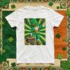 Saint Patrick Lucky Irish Green Retro T Shirt Adult Cotton Funny Festival Printed T Shirt Casual Unisex Woman Man Party Tee