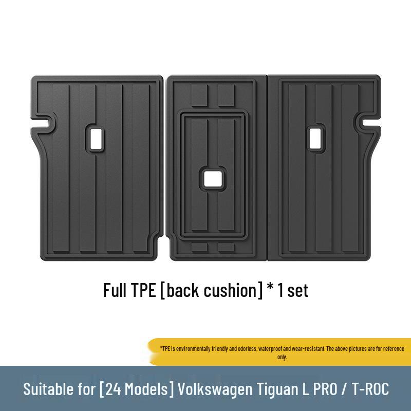Volkswagen Trunk Mats: TPE All-Environment Mats & Backrest Mats