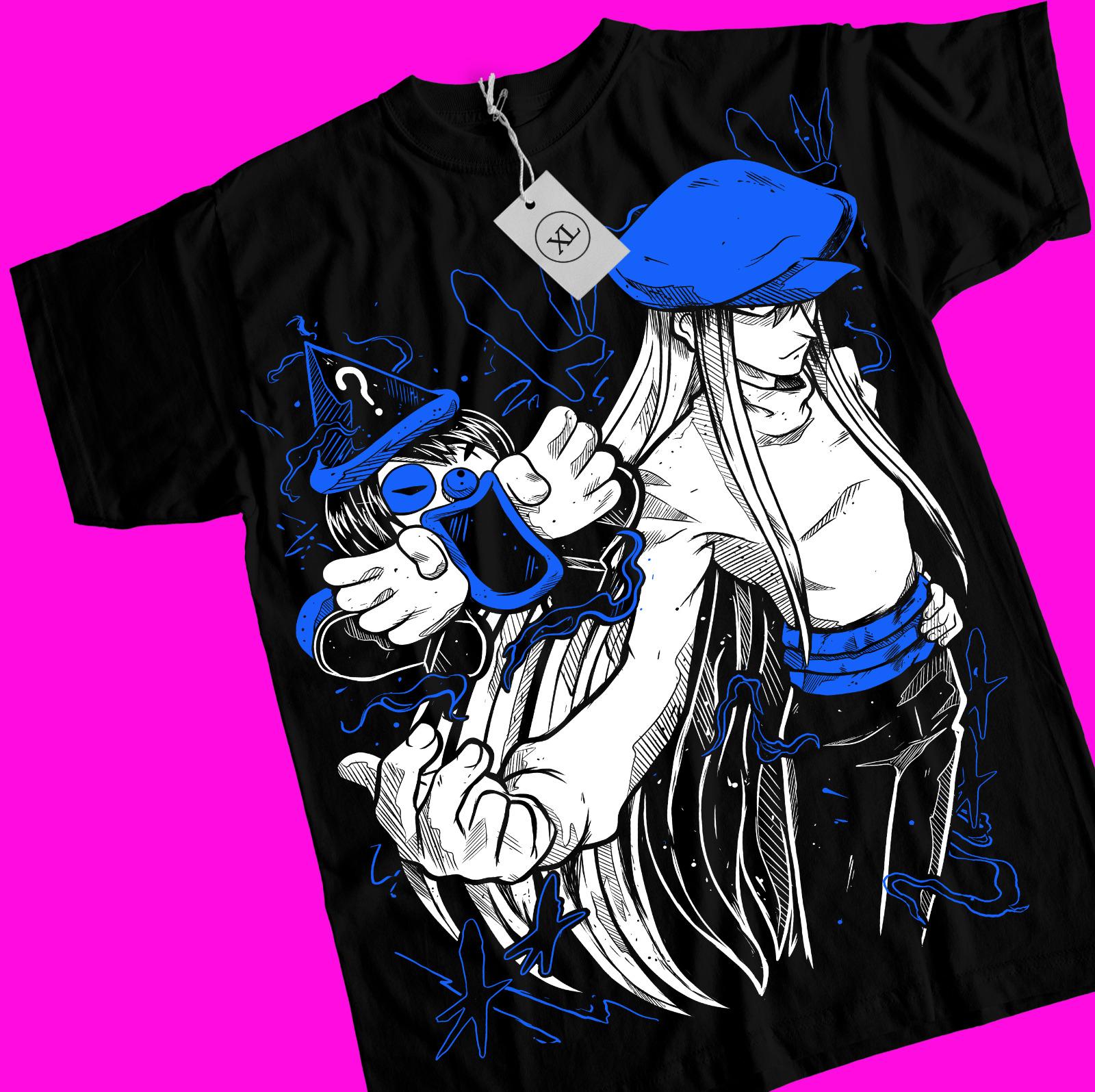 

Hunter X Hunter Kite T-Shirt Anime Manga HxH Black T-Shirt,All Size 4XL
