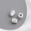 14K Gold-Plated Zircon Spacer Beads for DIY Jewelry