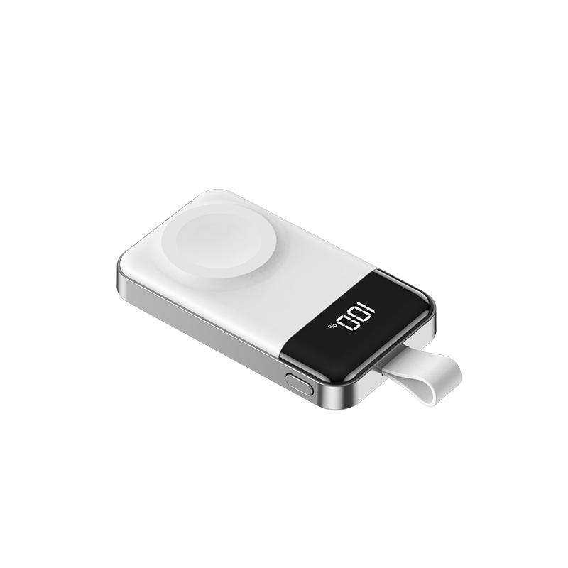 2000mAh Wireless Charger for Apple Watch Series 1-9: Portable Power Bank