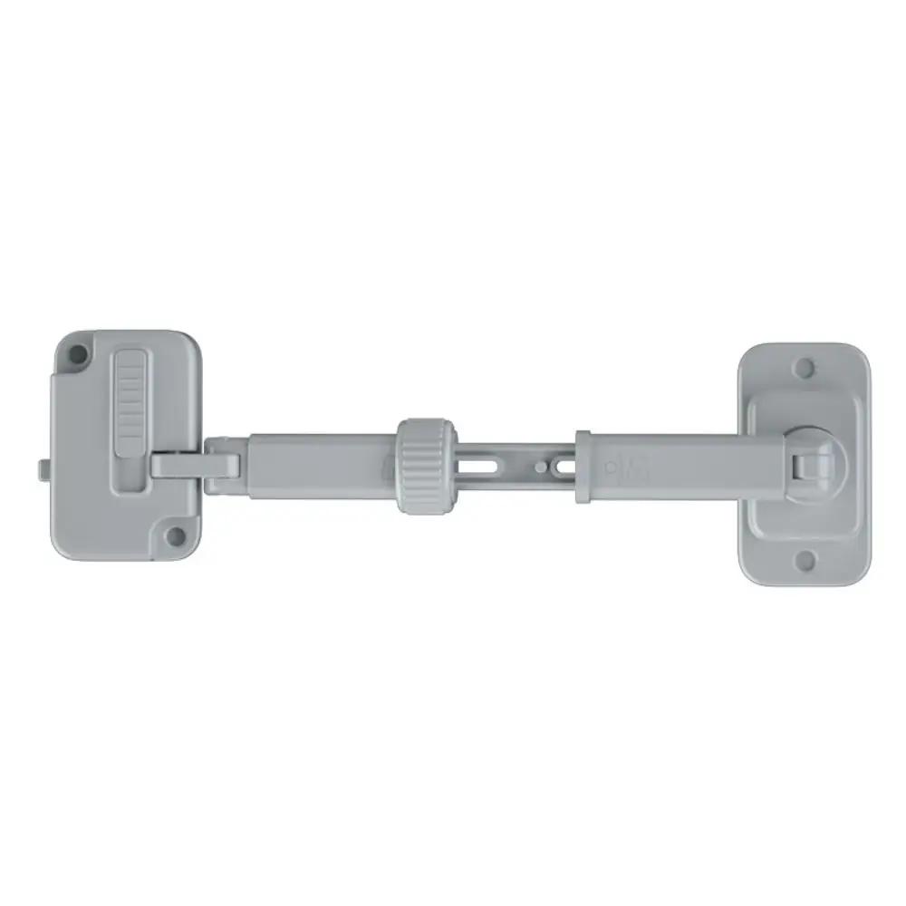Perforation-free Window Stopper Latch ABS Sliding Flat Window Child Safety Lock Anti-theft Sliding Window Lock серый
