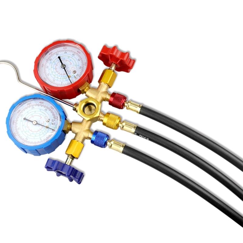 Multifunktions-Kältemittelschlauch Klimaanlagen-Kältemittel-Füllschläuche Geeignet für verschiedene Kühlgeräte