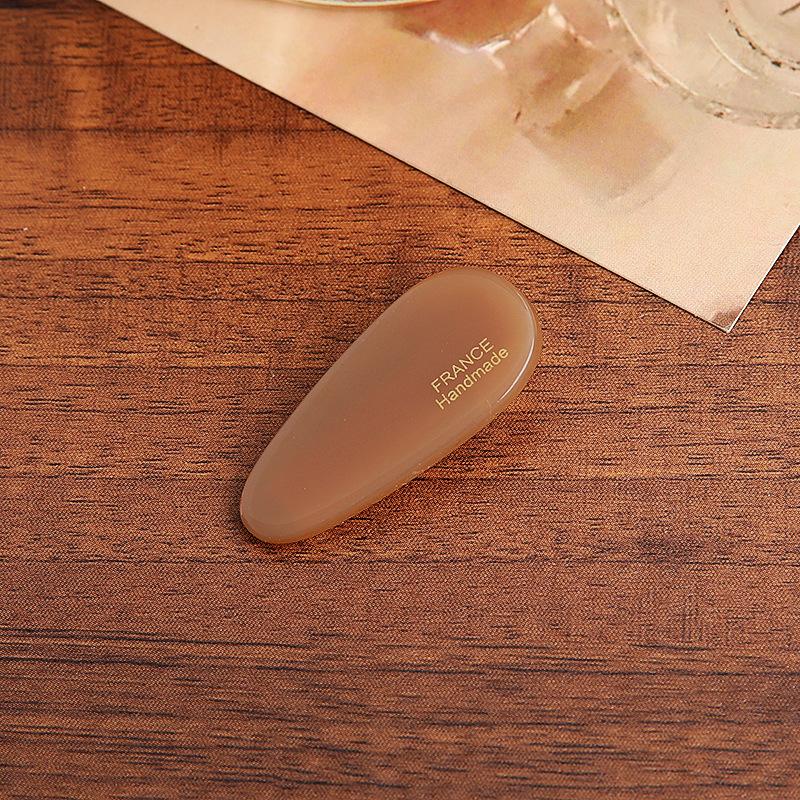 Sweet And Cute Acetic Acid Water Droplets Small Hairpin Side Bangs Broken Hairpin Female Spring And Summer Hairpin Duck Bill Clip Headgear Bb Clip