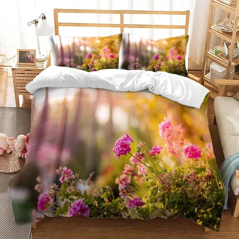 

Natural Lpluscape Soft Duvet Cover Set Single Twin King Tre Beach Beding Set Microfiber Warm Comforter Cover For Girl Ten Rom Decor 135*200cm Eu-Single