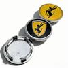 4pcs Donkey Logo Badge Emblem Car Wheel Center Caps 69MM Clip 56MM Wheels Hub Dust Cap Rim Hubcaps Cover Replace Car Accessories