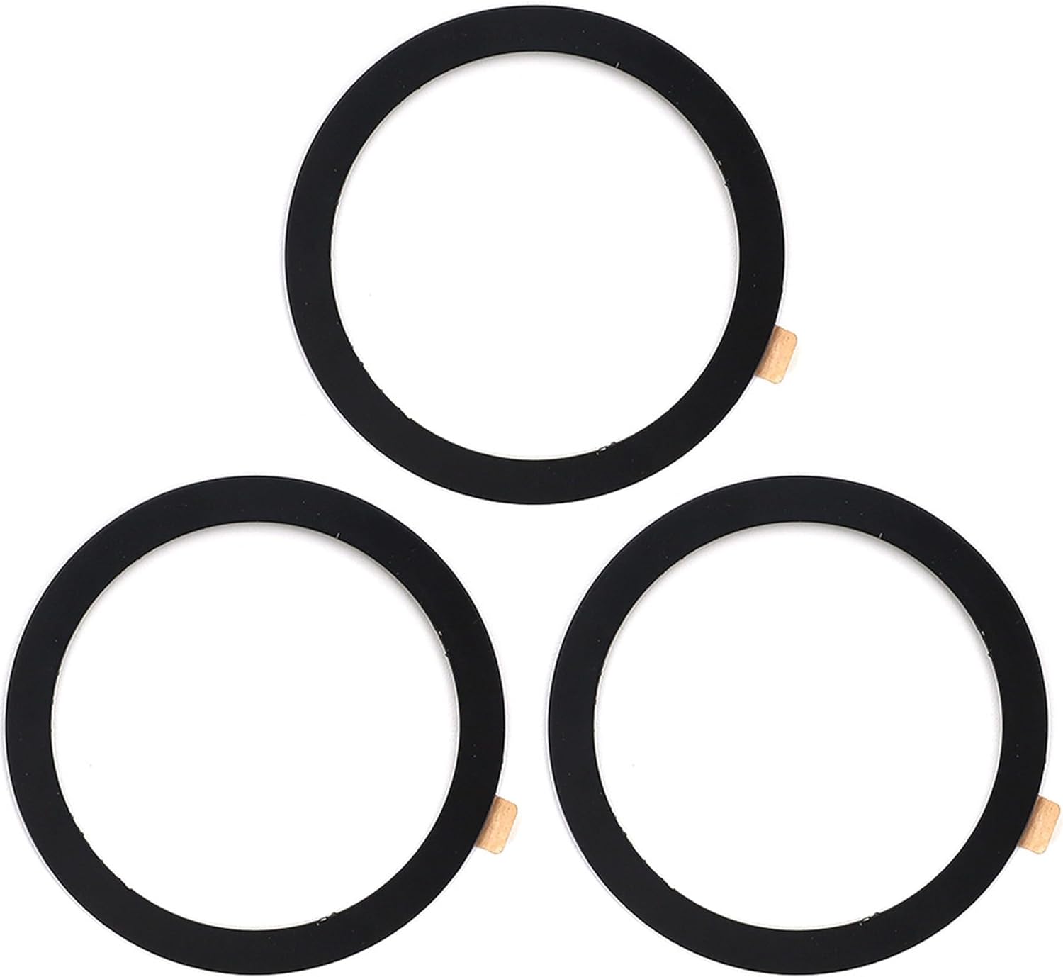 

3 pcs Universal Metal Ring Sticker for Magnetic Charger Compatible with iPhone/Samsung/Android All Cellphones