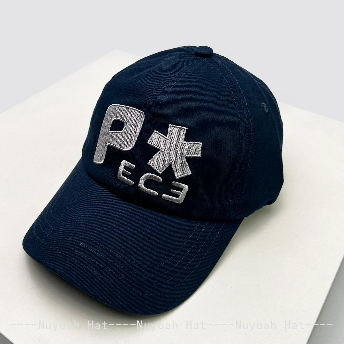 

New Men Women Korean Polka Dot Embroidered Letters Baseball Hats Sunshade Personal Versatile Street Peaked Caps Fashion Retro 52-60cm