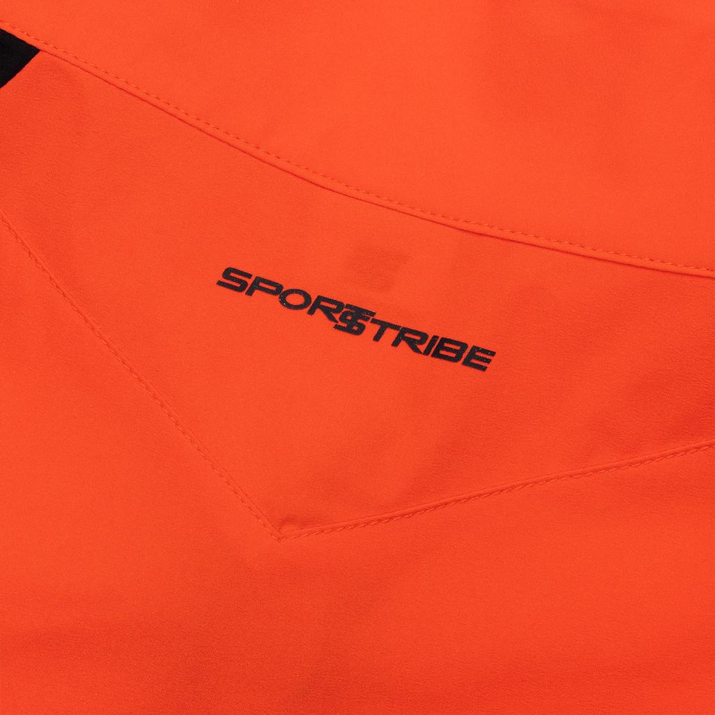 Sportstribe St Half-Zip Windbreaker Bk/Or