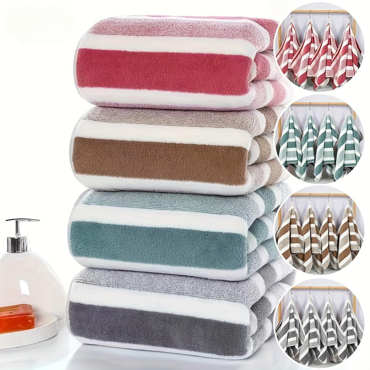 

Полотенце из кораллового флиса Утолщенное, впитывающее, быстросохнущее бытовое полотенце для лица из ультратонких волокон Мягкое полотенце для лица Подходит для лица, рук и волос 70*140 кофейный