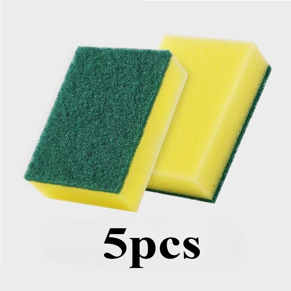 

2-in-1 Detergent Dispenser with Sponge Dishwashing Storage Box Detergent Press Sponge Holder Soap Dispenser