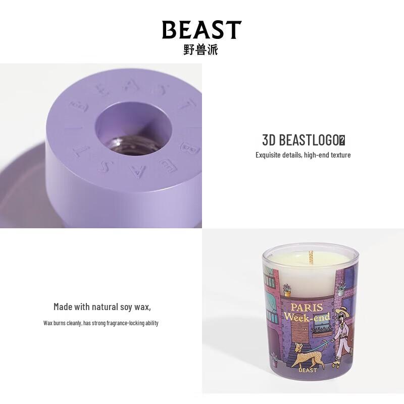 THE BEAST Jungle Scented Candle Gift Set