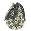 CHANEL Coco ball Camellia CC CC Mark Shoulder Bag Tote Bag Canvas Black/White