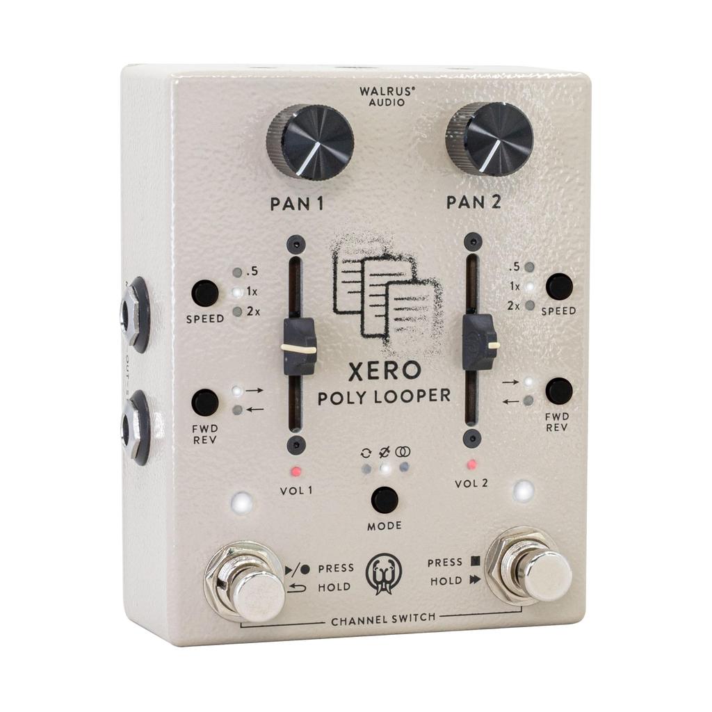 Walrus Audio Xero Polylooper Dual Looper CREAM WAL-XPL