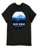 Blue Ridge Mountains T-Shirt Plus Size Anime Figuren Unisex Kleidung