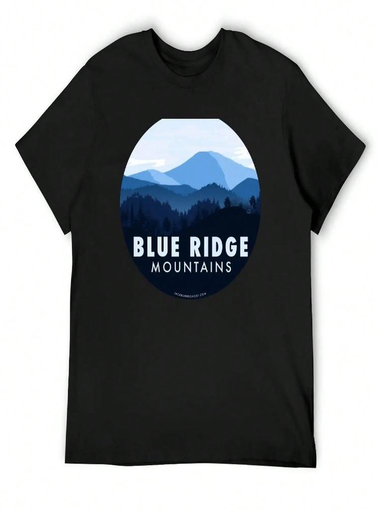 Blue Ridge Mountains T-Shirt Plus Size Anime Figuren Unisex Kleidung
