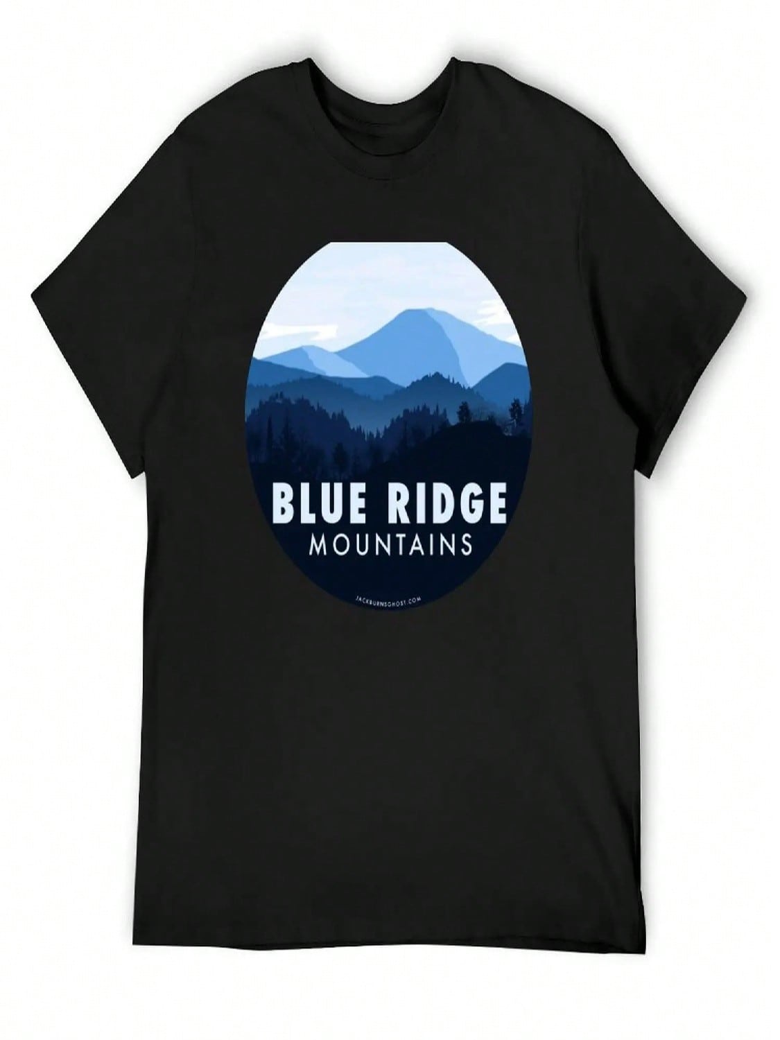 Blue Ridge Mountains T-Shirt Tees Plus Sizes Anime Figures unisexs Clothes S разноцветный