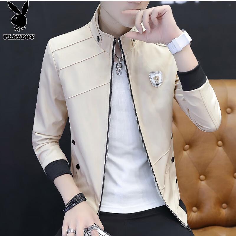 PLAYBOY Men's Casual Slim Fit Jacket