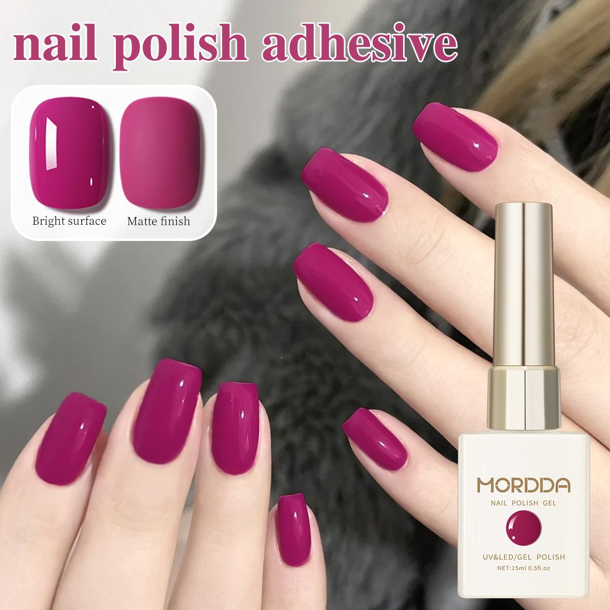 

2025 Nude Purple Gel Nail Polish for Salons