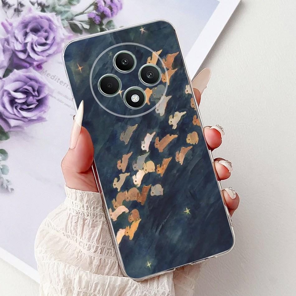 For OPPO Reno12 F CPH2637 Fashion Cool Patter Phone Case For Oppo Reno 12F Reno12 FS 5G Soft Silicone TPU Cases