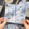 Mist Color Dream Series: 20-Sheet Light Retro Collage Sticker Book