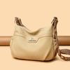 Shoulder Bag Large Capacity Middle-Aged Mother Crossbody Bag Commuter Small Square Bag