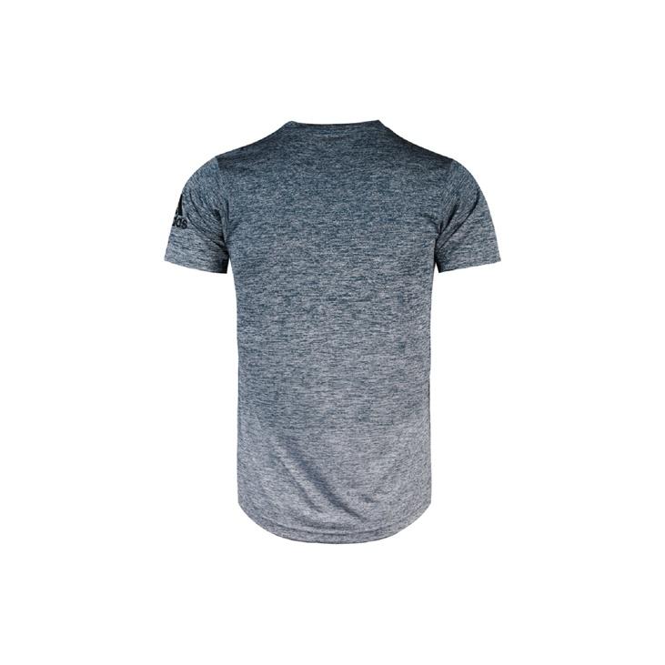 Adidas Freelift Gradient Training Short Sleeve T-Shirt Men Tops Indigo White DZ1062