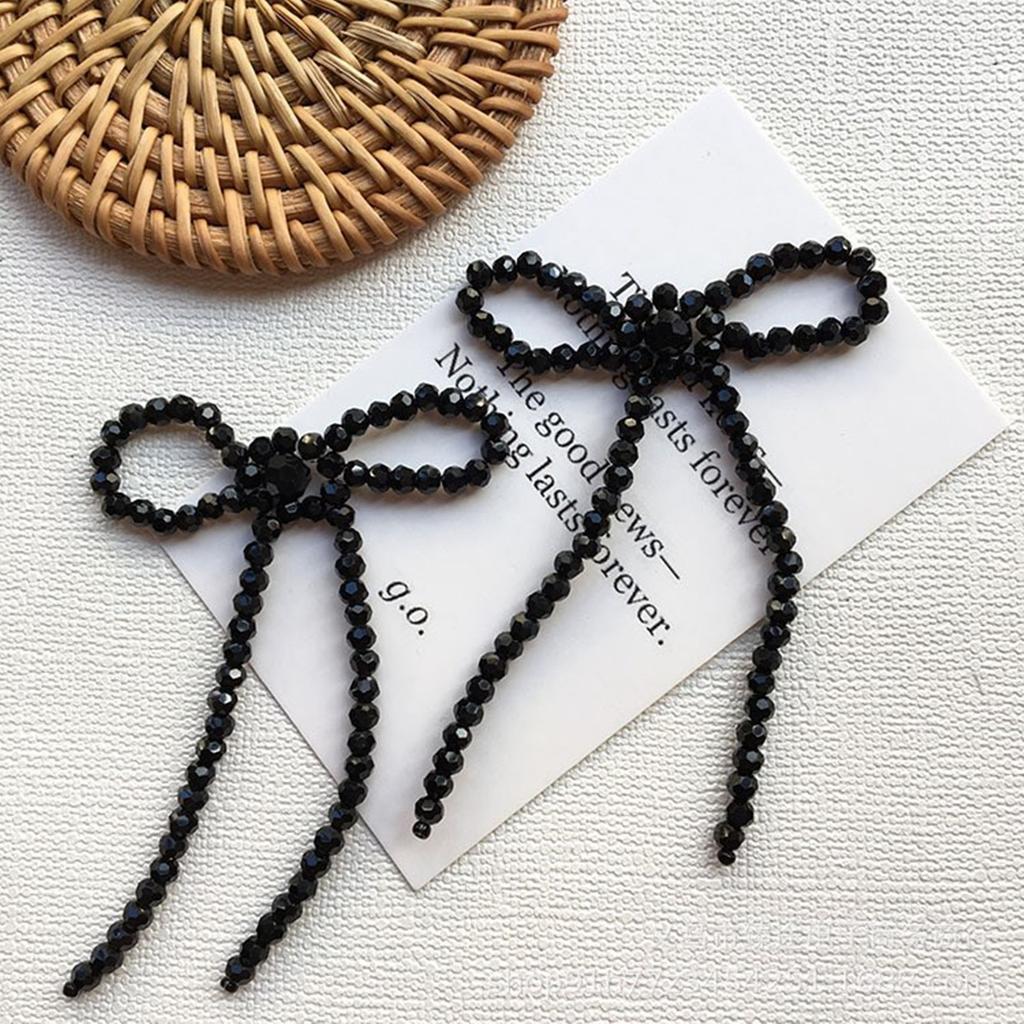 Bowknot Pendant Jewelry Charm DIY Jewelry Accessories Hair Clip Part DIY Jewelry Making Part Earrings Pendant for DIY