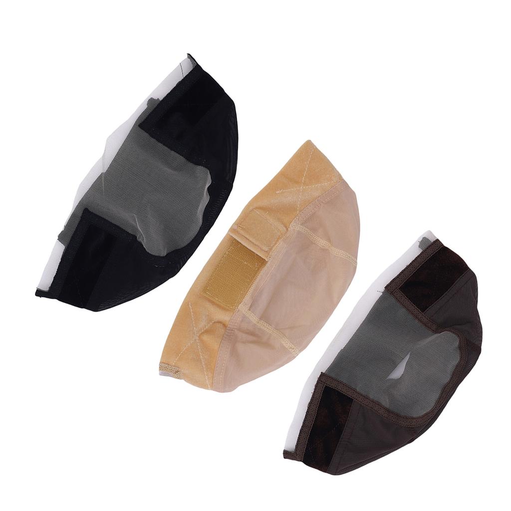 Wig Cap Non Slip Adjustable Multifunctional Widened Lace Design Washable Stretchy Stocking Cap for M