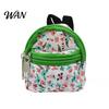 Small Zipper Pouch Mini Backpack Coin Purse, Scratch Resistant Zippered Compartment Doll Accessory Keychain Bag, Waterproof Oxford Cloth Earphone Case