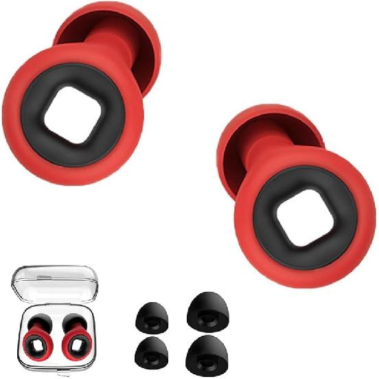 Moto Earplugs for Motorcycles, Motorcycle Ear Plugs Wind, Earplugs for Sleeping Noise Cancelling, Reusable Silicone Ear Plugs, Reduce Wind Noise Ear