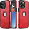 Luxury Business Soft Leather Phone Case for IPhone 15 14 13 12 11 Pro Max Mini X XS XR 7 8 Plus Shockproof Protective Cover