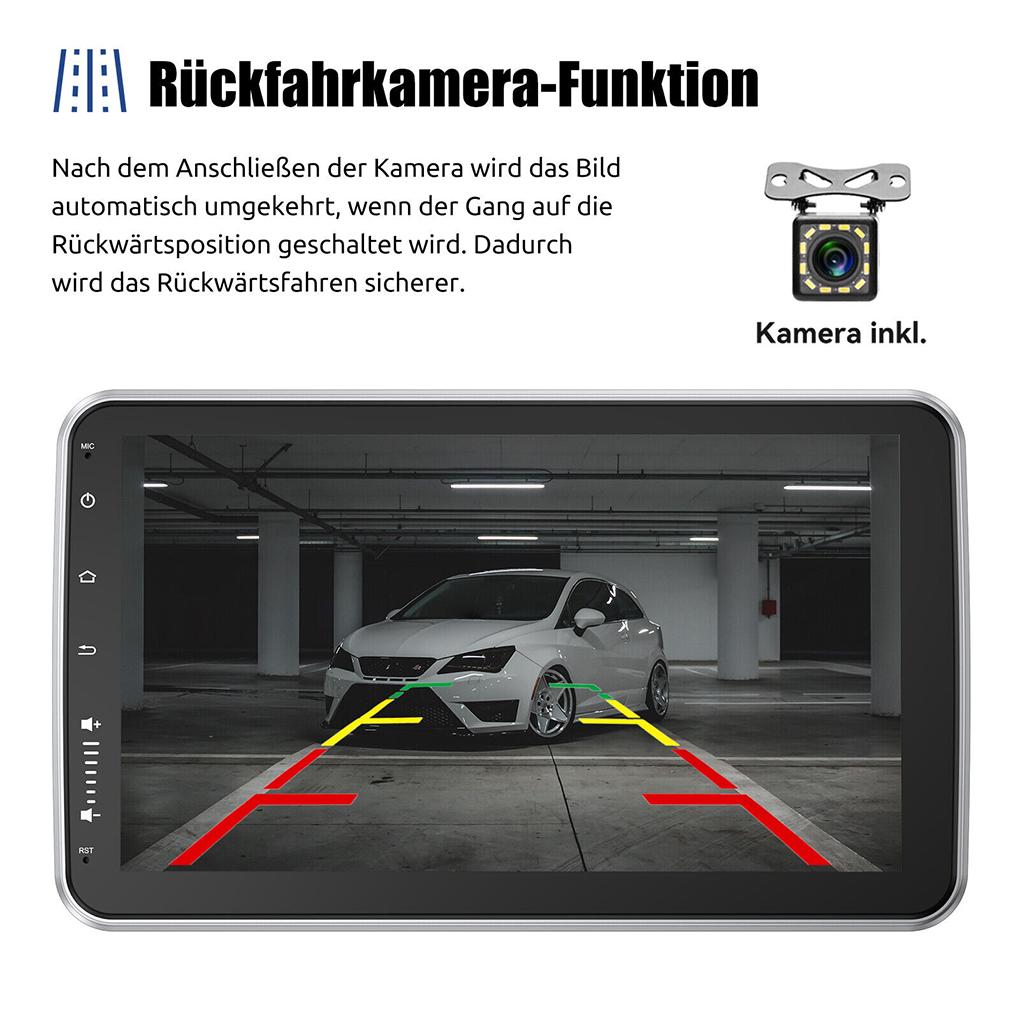 Stay Connected On Road Car Android Stereo With Steering Wheel Control Car Radio Rear View Input