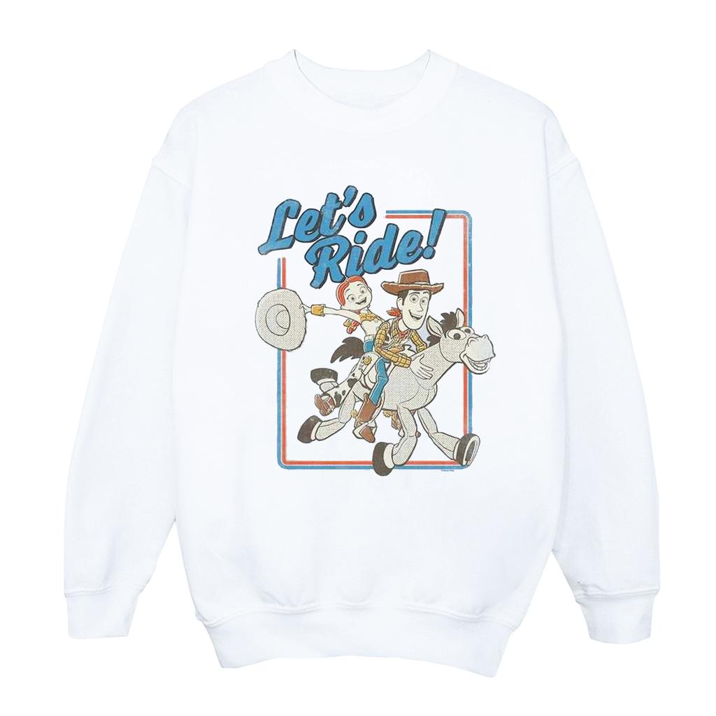 Disney Womens/Ladies Toy Story 4 Let´s Ride Sweatshirt