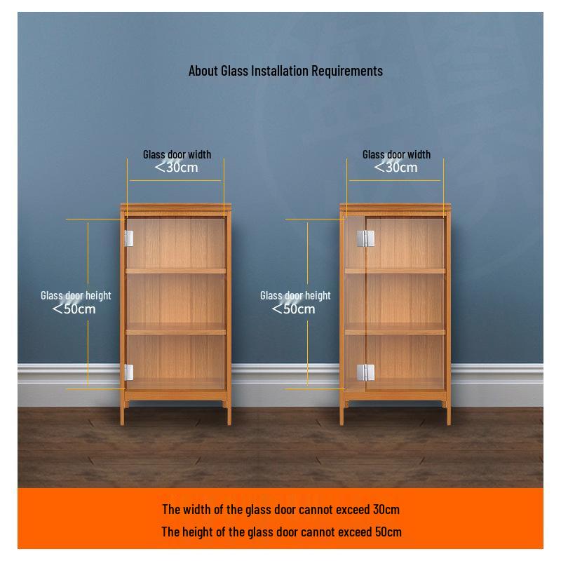 Frameless Swing Glass Door Hinge for Wine Cabinet