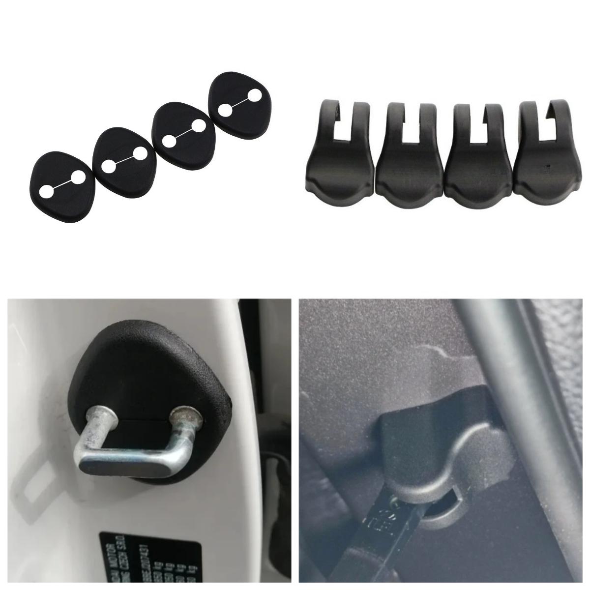 

8 шт. Защитная крышка ограничителя дверного замка для Hyundai Elantra Sonata 8 Santa Fe для KIA Sportage 3 SL Крышка дверного ограничителя чёрный