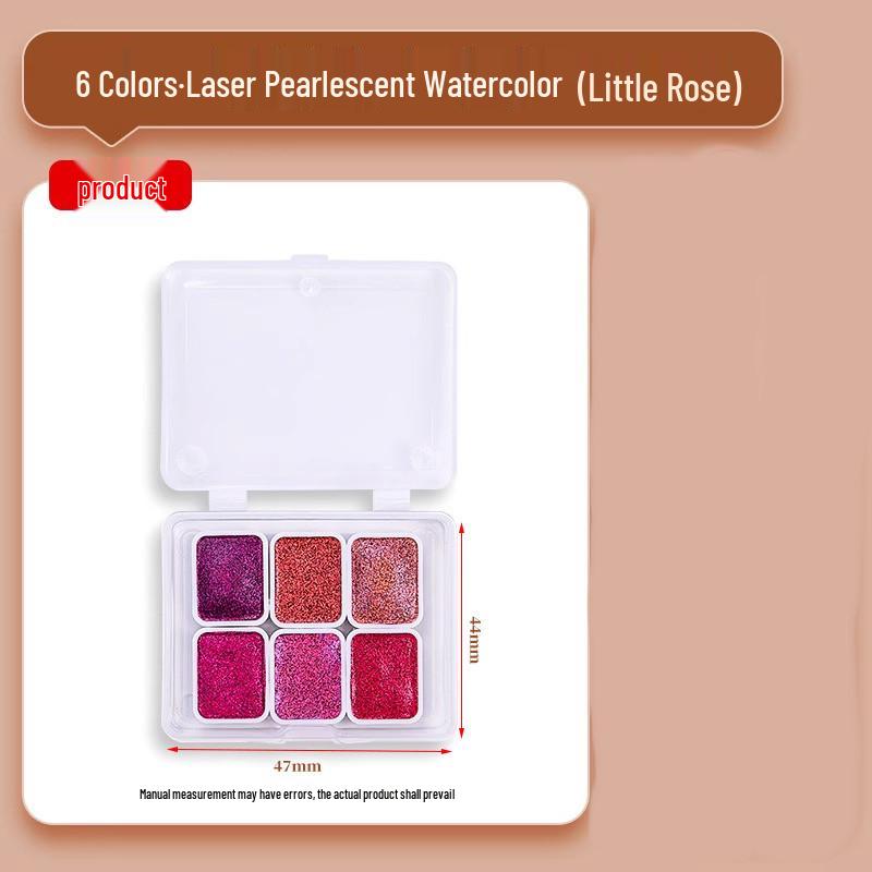 Pearlescent Dunhuang Gold Watercolor Set: 60 Colors for Painting & Nail Art