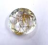 Monday Big Sale 120-130 Carat Yellow Round Brazil Lab Created Certified Gemstone SN376
