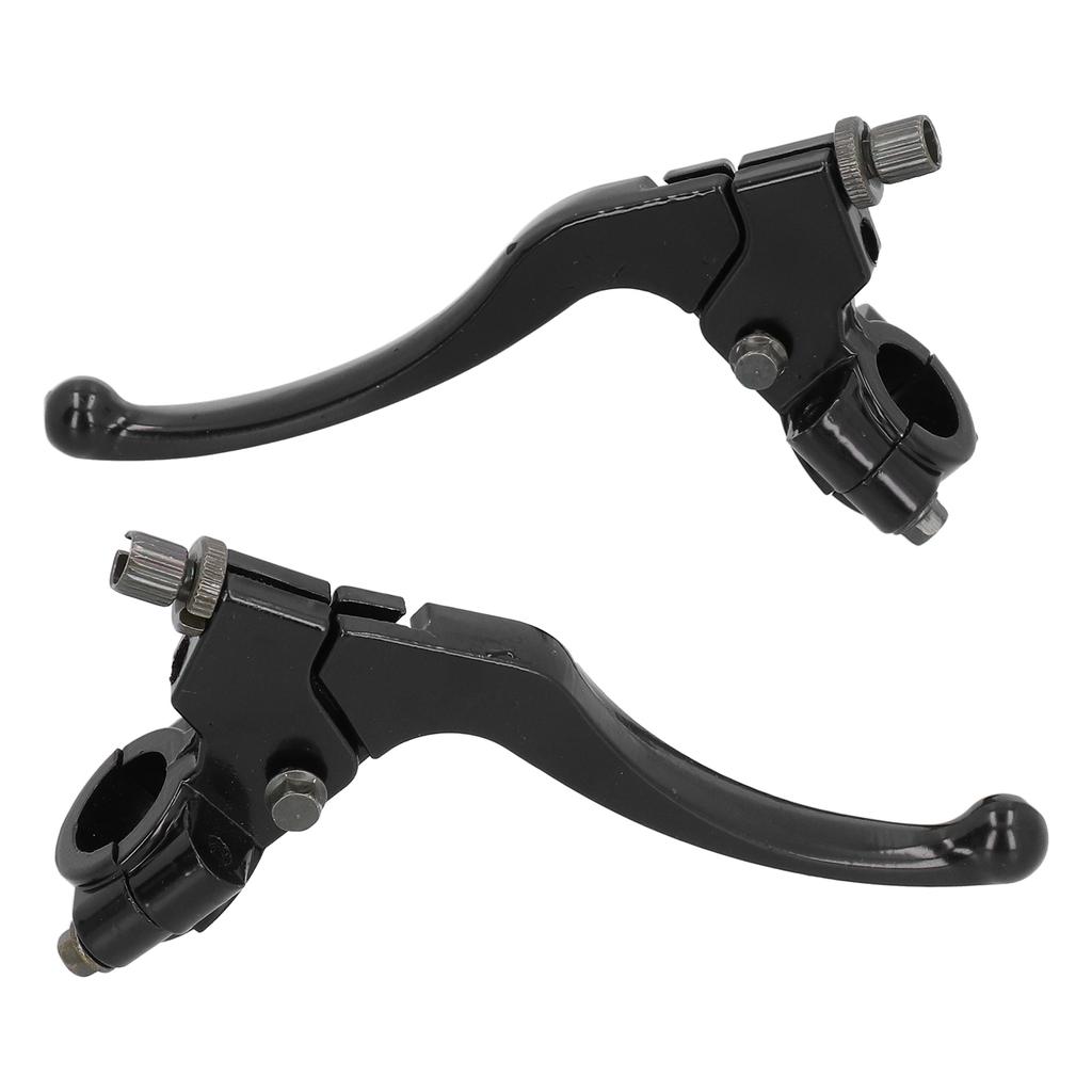 Pair of Clutch Levers Universal for Pit Bike Dirt Bike ATV Motocross Motorcycle 7/8in Handlebar