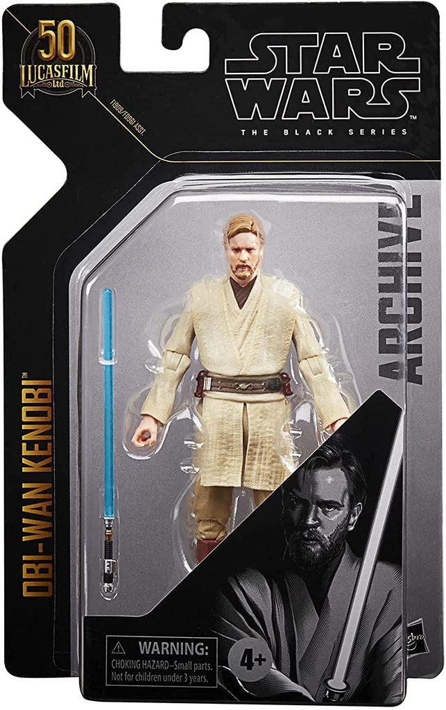 Star Wars Black Series Archives 6-inch Action Figure Obi-Wan Kenobi (Episode III)  STAR WARS 2022 THE BLACK SERIES ARCHIVE 6-inch Action Figure