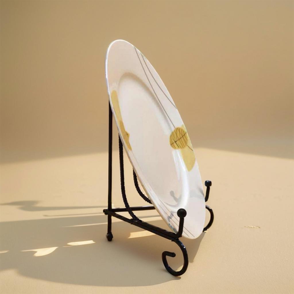 Tellerhalter Foto Bild Kunst Display Staffelei Schwarz