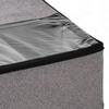 Under Bed Storage Containers Foldable With Clear Lid Handles Under The Bed Storage Bins For Closet Bedroom Living Room Home