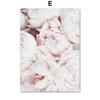 Pink Rose Peony Daisy Flowers Wall Art Canvas Painting Nordic Posters and Prints Gallery Pictures for Living Room Bedroom Decor