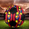 Pallone da Calcio Djurgårdens IF, colorato, adatto a tutte le età, cucito a macchina, materiale PVC, qualità da competizione, durevole e ad alto rimbalzo