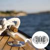 Folding Design Deck Pull Lift Ring Double D Ring Marine Folding Pad Eye  Marine Use